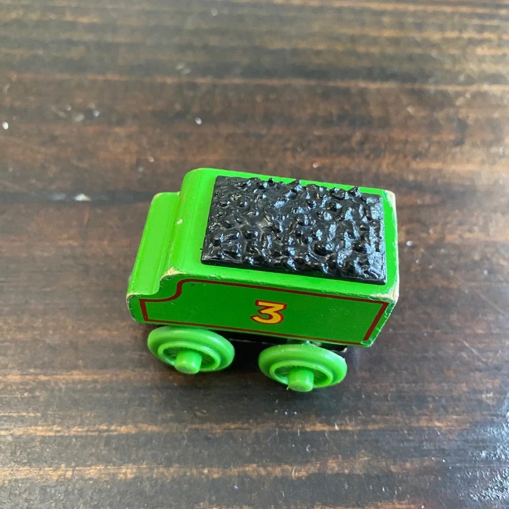 Thomas & Friends‎ Wooden Railway Henry's Tender Green Coal Car Number 3 3069WJ00